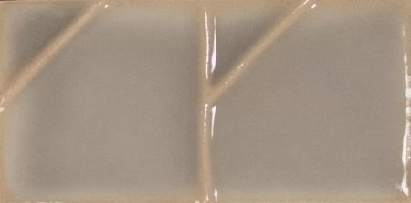 Wow Yoko Origami Pewter 6,25x12,5 Плитка настенная