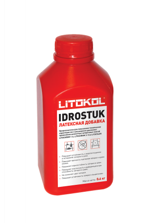 Добавка латексная Litokol Idrostuk-м 0,6кг, для цементной затирки