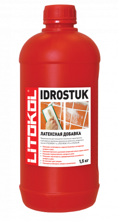 Добавка латексная Litokol Idrostuk-м 1,5кг, для цементной затирки