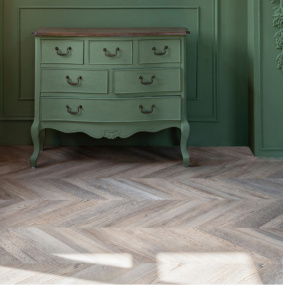 Vinilam LVT Parquet Chevron RI153616CL4 Шеврон Шампань