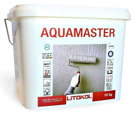 Гидроизоляционный состав Litokol Aquamaster (DM01P) 10кг, готовый
