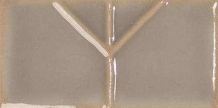 Wow Yoko Origami Pewter 6,25x12,5 Плитка настенная