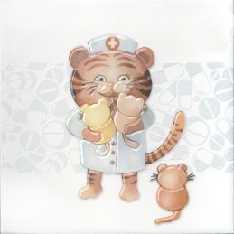 Kerama Marazzi Айболит 2 VT\A502\5009 20x20 Декор