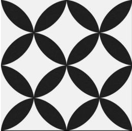 Prissmacer Circle Black Pre. 45x45 Керамогранит