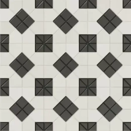 Wow Tesserae Suit B&W 28x28 Керамогранит