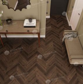 Alpine Floor SPC Chevron Alpine ЕСО 18-12 Дуб Мокка