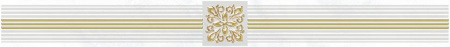 Laparet Royal (белый) 6,3x60x9 Бордюр настенный