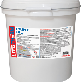 Краска фасадная Litokol Litotherm Paint Sil (база 3) 20кг, силиконовая под колеровку