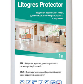 Пропитка защитная Litokol Litogres Protector 1л, от пятен