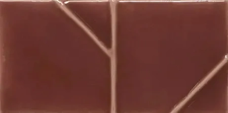 Wow Yoko Origami Bordo 6,25x12,5 Плитка настенная