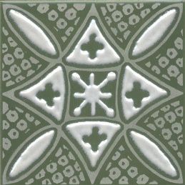 Kerama Marazzi Бахия 2 KMD3STA019GN Pol. 9,8x9,8 Декор