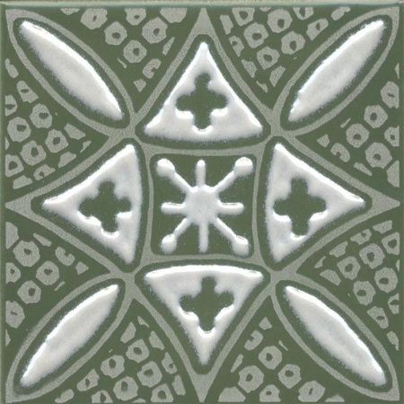 Kerama Marazzi Бахия 2 KMD3STA019GN Pol. 9,8x9,8 Декор