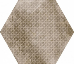 Equipe Urban Hexagon Melange Nut 25,5x29 Керамогранит