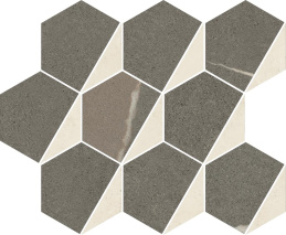 Italon Metropolis Mosaico Hexagon Warm 25,4x31 Мозаика