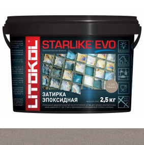 Затирка эпоксидная Litokol Starlike Evo (RG;R2T) 2,5кг, S.225 Tabacco