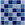 Starmosaic Homework Blue Mix Glossy 30,6x30,6 (чип 48x48 мм) мозаика керамическая