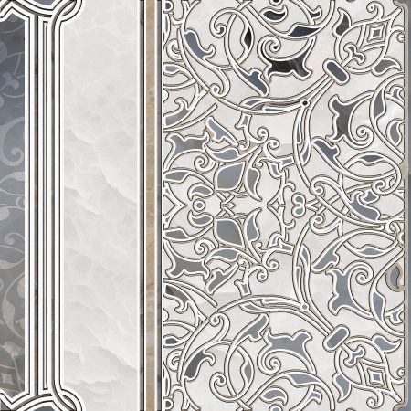 Alma Demetra 42х42 DFU03DMT004 Декор серый 