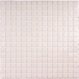 Bonaparte Simple White 32,7x32,7x4 (чип 20x20 мм) Мозаика стеклянная на бумаге