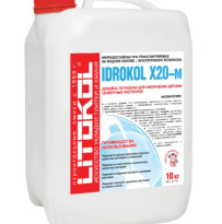 Добавка латексная Litokol Idrokol X20-м 10кг, для увеличения адгезии