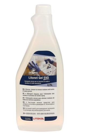 Моющий состав Litokol Litonet Gel Evo 0,75л, для удаления эпоксидных остатков