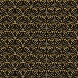 Aparici Art-Deco Black Manhattan Natural 29,75х29,75 Керамогранит