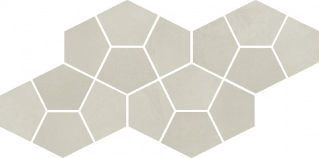 Italon Continuum Pure Mosaico Prism 20,5x41,3 Мозаика