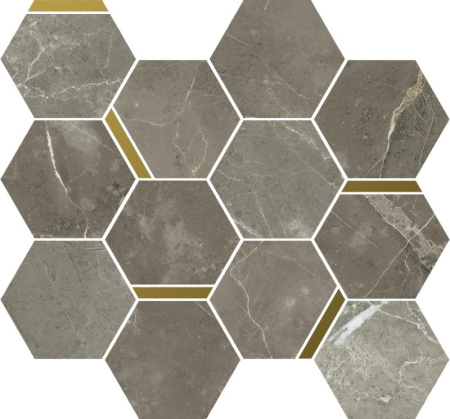 Italon Stellaris Tuscania Grey Mosaico Chic 28,3x32,8 Мозаика