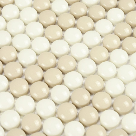 Bonaparte Pixel Cream 32,5x31,8x6 (чип d=12 мм) Мозаика стеклянная