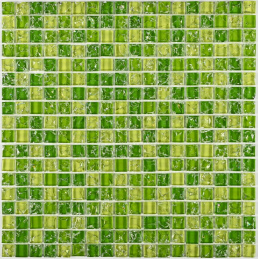 Bonaparte Strike Green 30x30x8 (чип 15x15 мм) Мозаика стеклянная