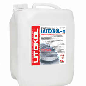 Добавка латексная Litokol Latexkol-м 20кг, для клеевой смеси класса С1 и С4