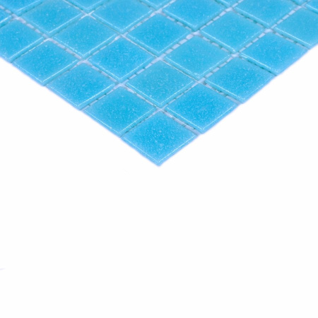 Bonaparte Simple Blue 32,7x32,7x4 (чип 20x20 мм) Мозаика стеклянная на бумаге