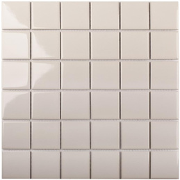Starmosaic Homework Grey Glossy 30,6x30,6 (чип 48x48 мм) мозаика керамическая
