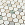Bonaparte Dreams Beige 30,5x30,2x8 (чип 24x26 мм) Керамическая мозаика