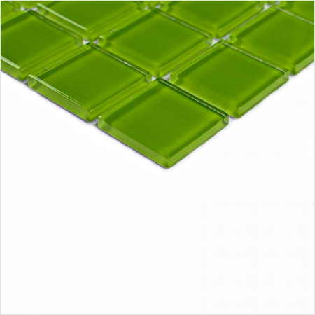 Bonaparte Green Glass 30x30x4 (чип 25x25 мм) Мозаика стеклянная