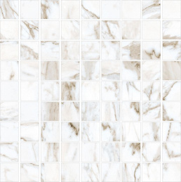 Kerranova Marble Trend Calacattа Cold K-1001/LR/m01 30x30x10 Мозаика