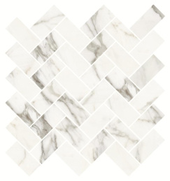 Kerranova Marble Trend Calacattа Cold K-1001/LR/m06 28,2x30,3x10 Мозаика