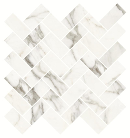 Kerranova Marble Trend Calacattа Cold K-1001/LR/m06 28,2x30,3x10 Мозаика