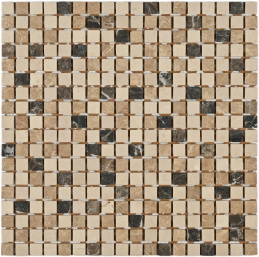 Bonaparte Turin-15 slim (Matt) 30,5x30,5x4 (чип 15x15 мм) Мозаика из натурального камня
