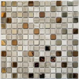 Bonaparte Amsterdam 30,5x30,5x7 (чип 20x20 мм) Мозаика из натурального камня