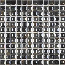 Vidrepur Edna Edna Black 31,7x31,7 (чип 25x25 мм) мозаика стеклянная