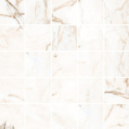 Kerranova Marble Trend Calacattа Cold K-1001/MR/m14 30,7x30,7x10 Мозаика