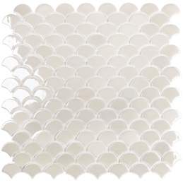 Vidrepur Soul № 6000 Белый 31,7x30,7 (чип 36x29 мм) мозаика стеклянная