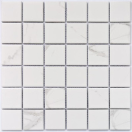 Bonaparte Calacatta-48 30x30x6 (чип 48x48 мм) Керамогранитная мозаика