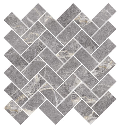 Kerranova Marble Trend Silver River K-1006/LR/m06 28,2x30,3x10 Мозаика
