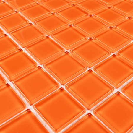 Bonaparte Orange Glass 30x30x4 (чип 25x25 мм) Мозаика стеклянная