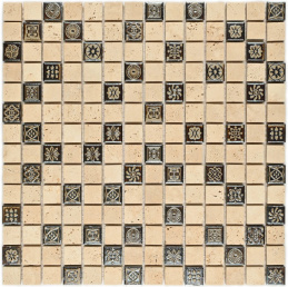 Bonaparte Milan-1 30,5x30,5x7 (чип 20x20 мм) Мозаика из натурального камня