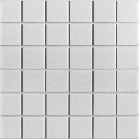 Starmosaic Homework Crackle White Glossy 30,6x30,6 (чип 48x48 мм) мозаика керамическая