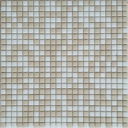 Bonaparte Vanilla 31,5x31,5x6 (чип 12x12 мм) Мозаика стеклянная