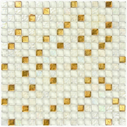 Bonaparte Classik Day 30x30x8 (чип 15x15 мм) Мозаика стеклянная, фольгированная