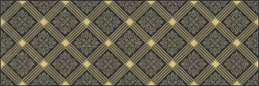 Laparet Royal (черный) 20x60x9 Декор настенный